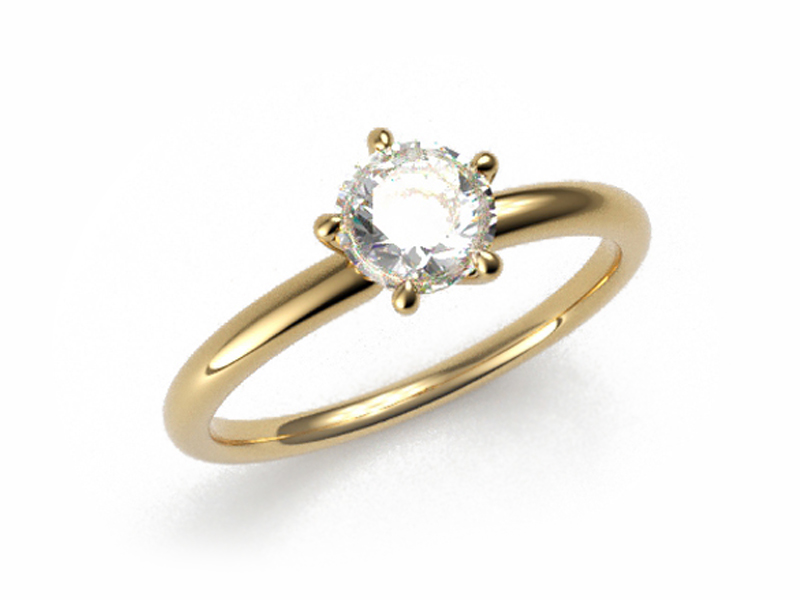 Solitaire-star_Pers_yg_diam_main